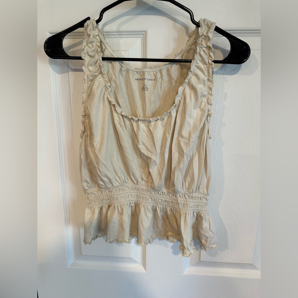 American Eagle Ruffle Women's Top